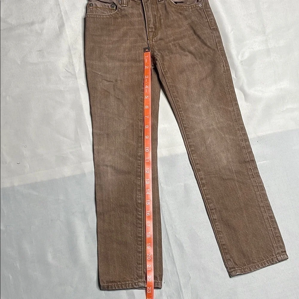 GAP Kids Brown Straight-Leg 5 Pocket Jeans